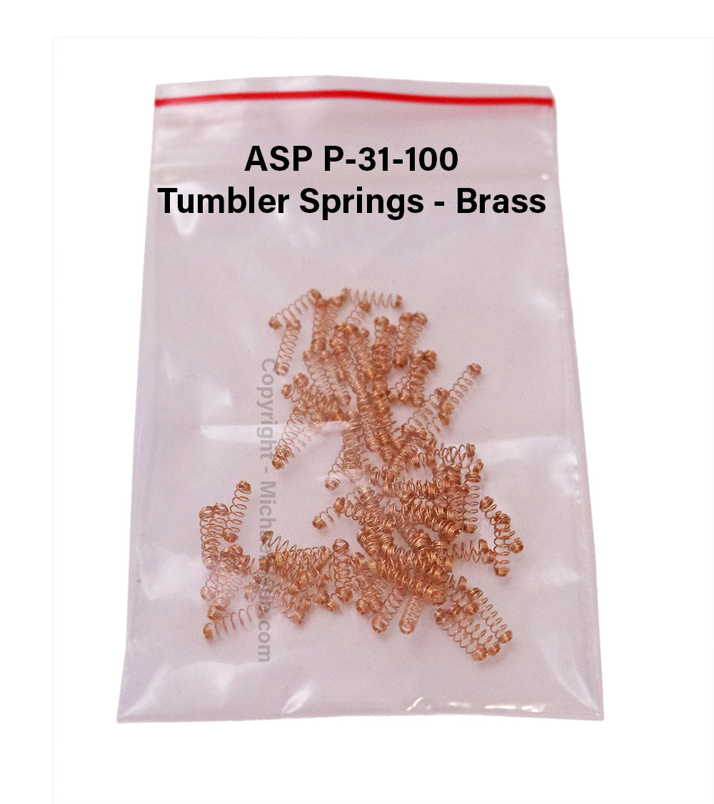 ASP P-31-100 Tumbler Springs - Brass - found in Hyundai & KIA kits