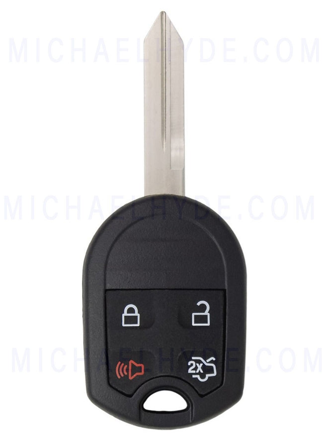 ILCO RHK-FORD-4B2 - 4 Button (H75) Ford Remote Head Key with Trunk Release - Newer Style - FCC: CWTWB1U793, OUC6000022 - OE# 164-R8073 - AX00010810