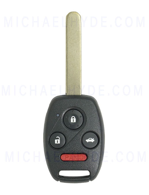 ILCO RHK-HON-4B4 - 4 Button Remote Head Key - FCC: N5F-S0084A - 35111-SVA-306, 35118-TR0-A00 - AX00010920 - 2006-2011 Honda Civic