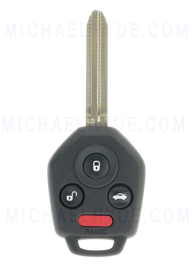 ILCO RHK-SUB-4B3 - Subaru 4 Button Remote Head Key - G chip - FCC: CWTWB1U811 - AX00012250 - OE# 57497-FJ230, 57497-AL00A, 57497-FJ021, 57497-FJ020