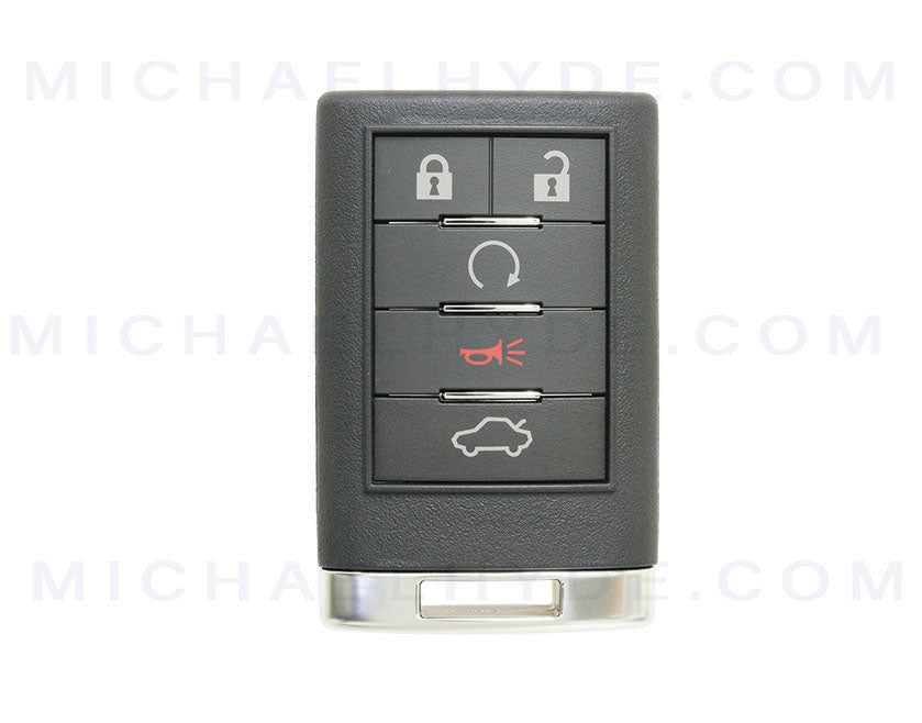 ILCO RKE-CAD-5B2 - 5 Button Fob Remote - FCC: OUC6000066 - Cadillac - OE# 20998256, 20998254, 20998255 - AX00011660 (Not Prox)