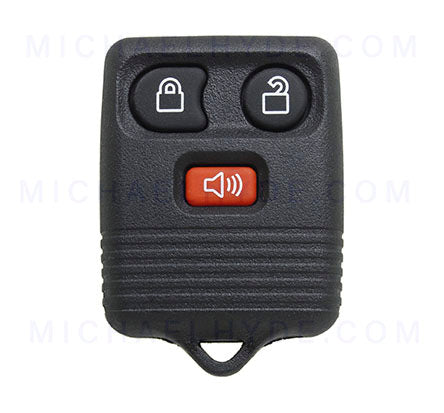 ILCO RKE-FORD-3B1 - 3 Button Fob Remote - FCC: CWTWB1U345, CWTWB1U331, CWTWB1U212, GQ43VT11T, OUCD6000022 - for Ford, Lincoln & Mercury - OE# 8L3Z-15K601-AA, 8L3T-15K601-AA, F8DB-15K601-AA, 2L3T-15K601-AA, 2L3T-15K601-AB - AX00010430