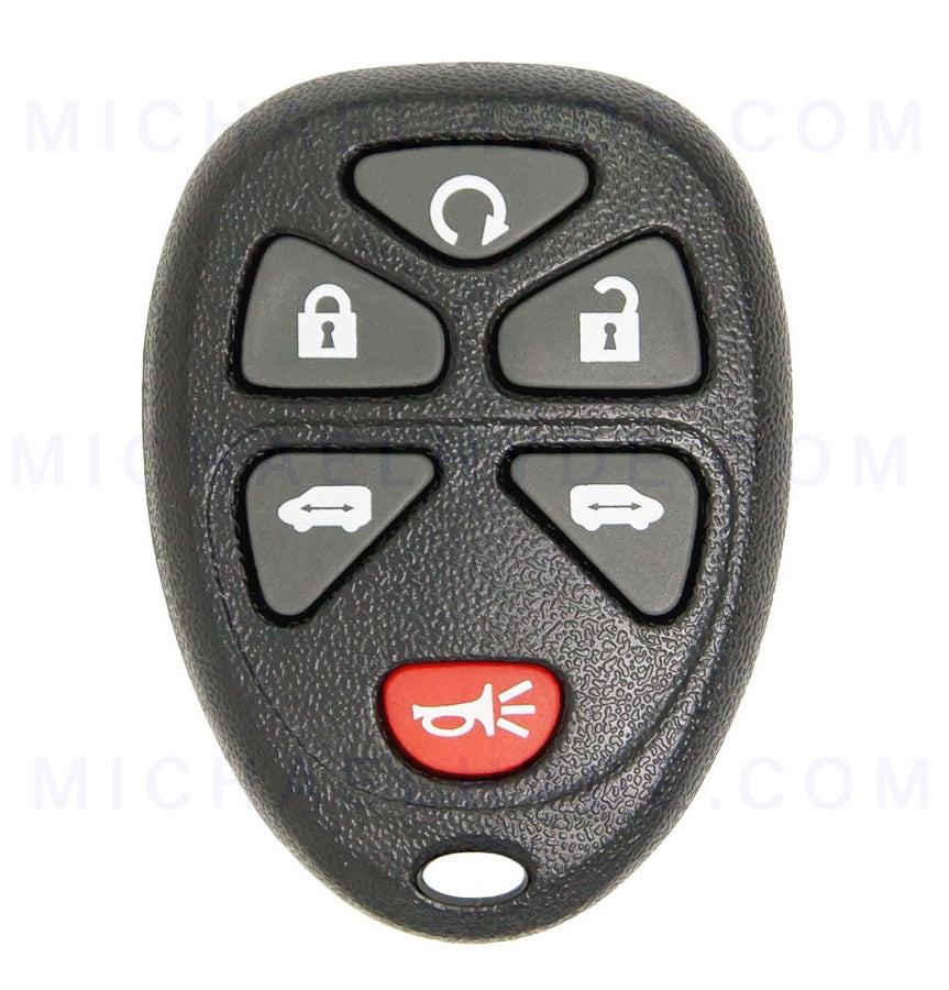 ILCO RKE-GM-6B2 - 6 Button Fob Remote - FCC: KOBGT04A - Cadillac, Chevy, GMC - OE# 15114376 - AX00011730
