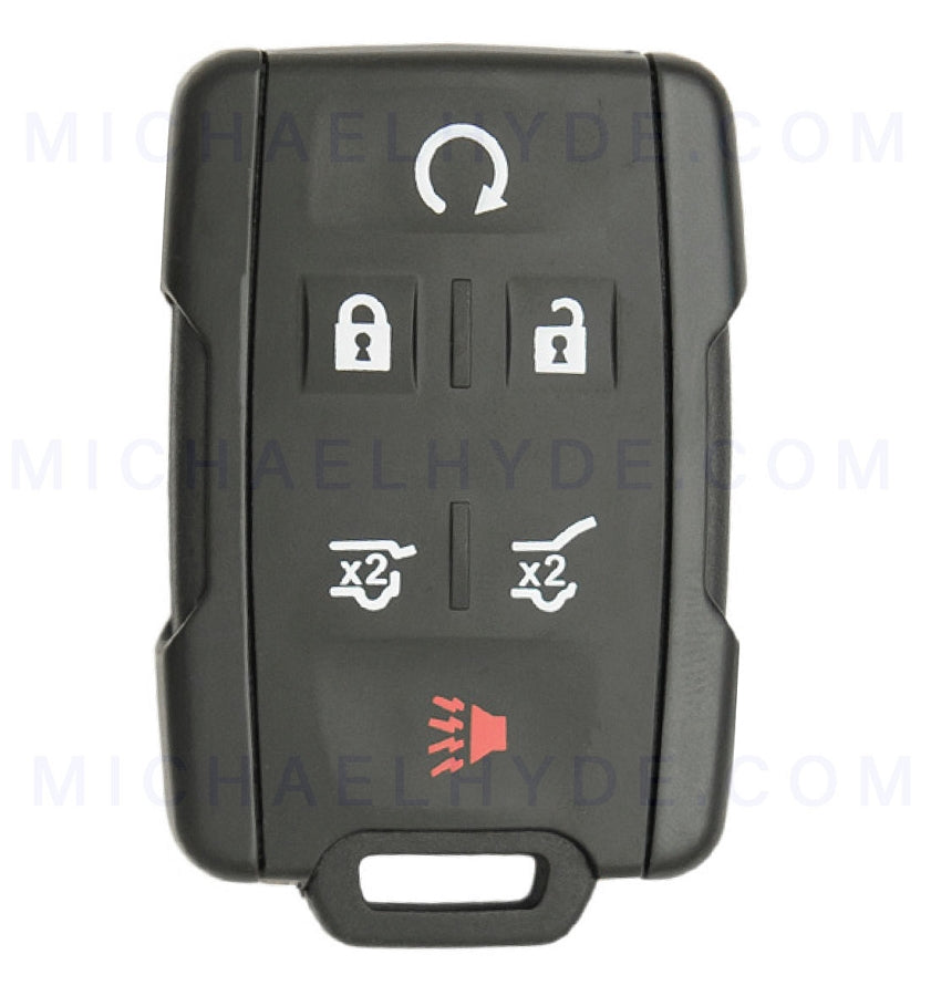 ILCO RKE-GM-6B3 - GM 6 Button Fob Remote - FCC: M3N-32337100 - AX00012480 - OE# 13577766