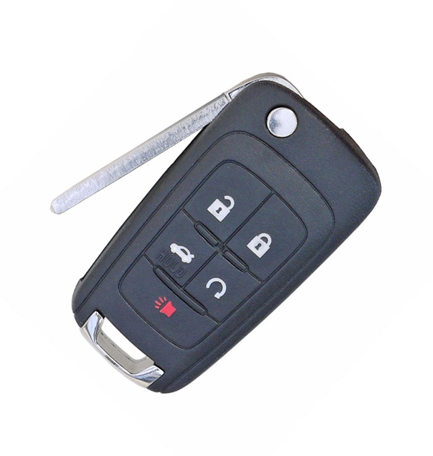 5912546 - 2014+ Chevy Impala 5 button, 433 MHZ Flip Key Remote - HU100 - Strattec (for Export)