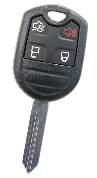 5922051 Ford Mustang Shelby SVT - 4-Btn IKT Remote Head Key - Strattec