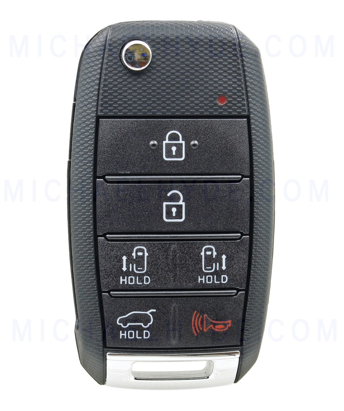 Kia Sedona Flip Remote Fob (6 Button) 95430-A9300 - FCC: TQ8-RKE-4F19 - 433 MHz - Brand New Factory Original