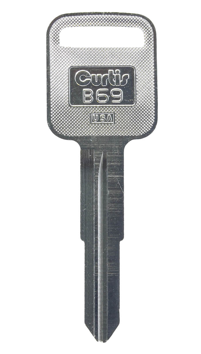 GM B69 Keyblank - Chevy Metro & Tracker - Sold in 10 packs