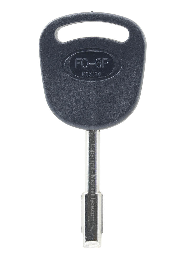 Ford - Jaguar Tibbe Key - 6 Cut S30FDP - Steel Key