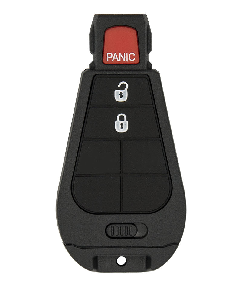 ILCO POD-LAL-3B3 - 3 Button Fobik Style Remote - FCC: GQ4-53T - Includes Emergency Key - UPC: 036448255511 / Item: AX00014040 - Lock, Unlock, & Panic