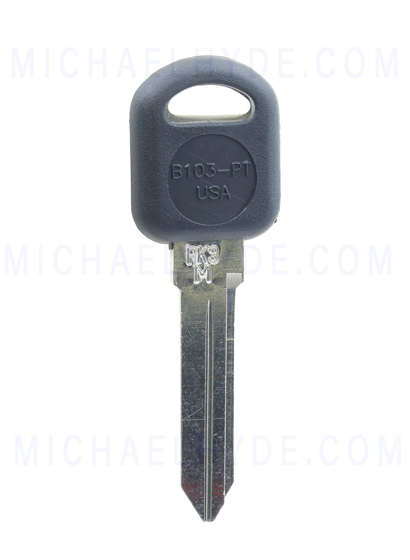 ILCO B103-PT GM Thin Blade - Transponder Key - 2000-2003 Pontiac Grand Prix - PK3