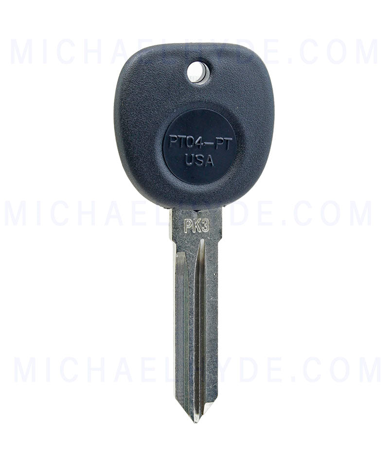 ILCO B107-PT - PT04-PT - GM Large Bow Transponder Key - "Z" Keyway (B106) Buick - Pontiac - PK3
