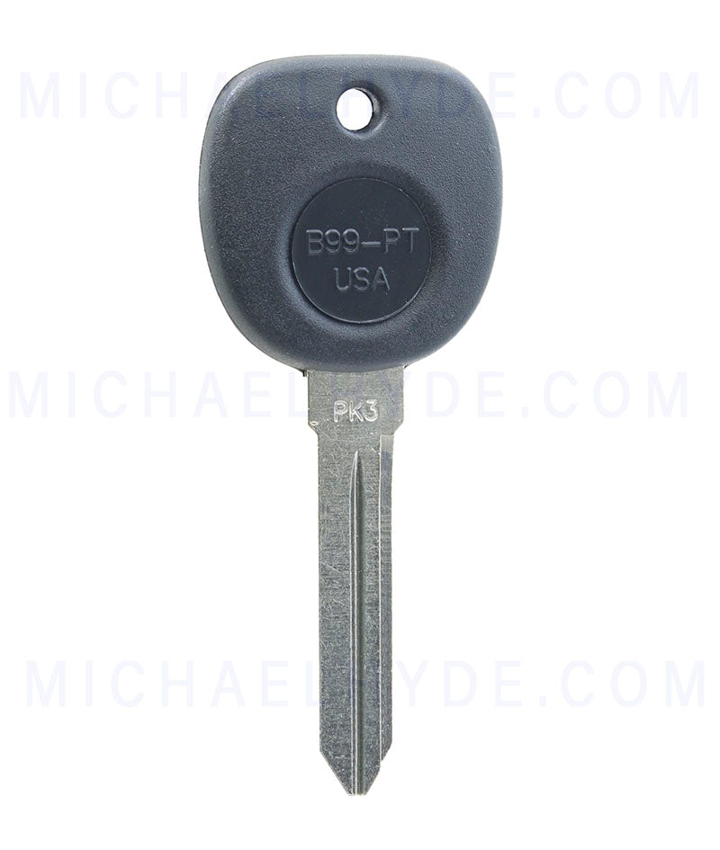 ILCO B99-PT GM Large Bow Transponder Key - Buick - Cadillac - Chevy - Olds - Pontiac - PK3 - AX00000703