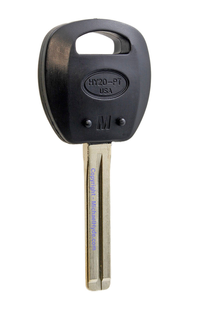 ILCO HY20-PT - Hyundai - Kia Transponder Key for selected models like Azera, Borego, Genesis, HY20PT - 036448234639 - AX00004683