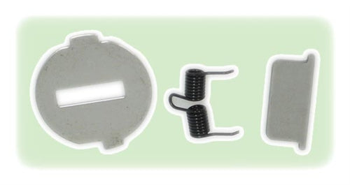 Toyota, Mitsubishi & others T80R, X54 type keys, new design without tabs, Lock Shutter Dust Cover, ASP P-30-234 (P30234) (5 pack)