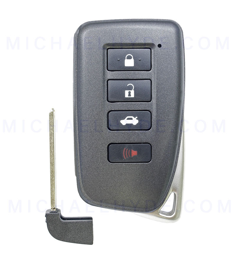 ILCO PRX-LEX-4B8 - Lexus 4 Button Prox - OE# 89904-53651, 89904-53650 - FCC: HYQ14FBA - AX00015160 - 036448258062