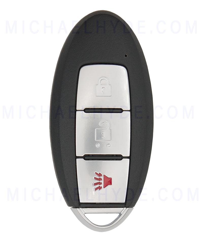 ILCO PRX-NIS-3B3 - Nissan 3 Button Prox - FCC: KR5S180144106 - Aftermarket for Nissan - OE# 285E3-4CB1A, 285E3-4CB1C - AX00014650 - 036448256846