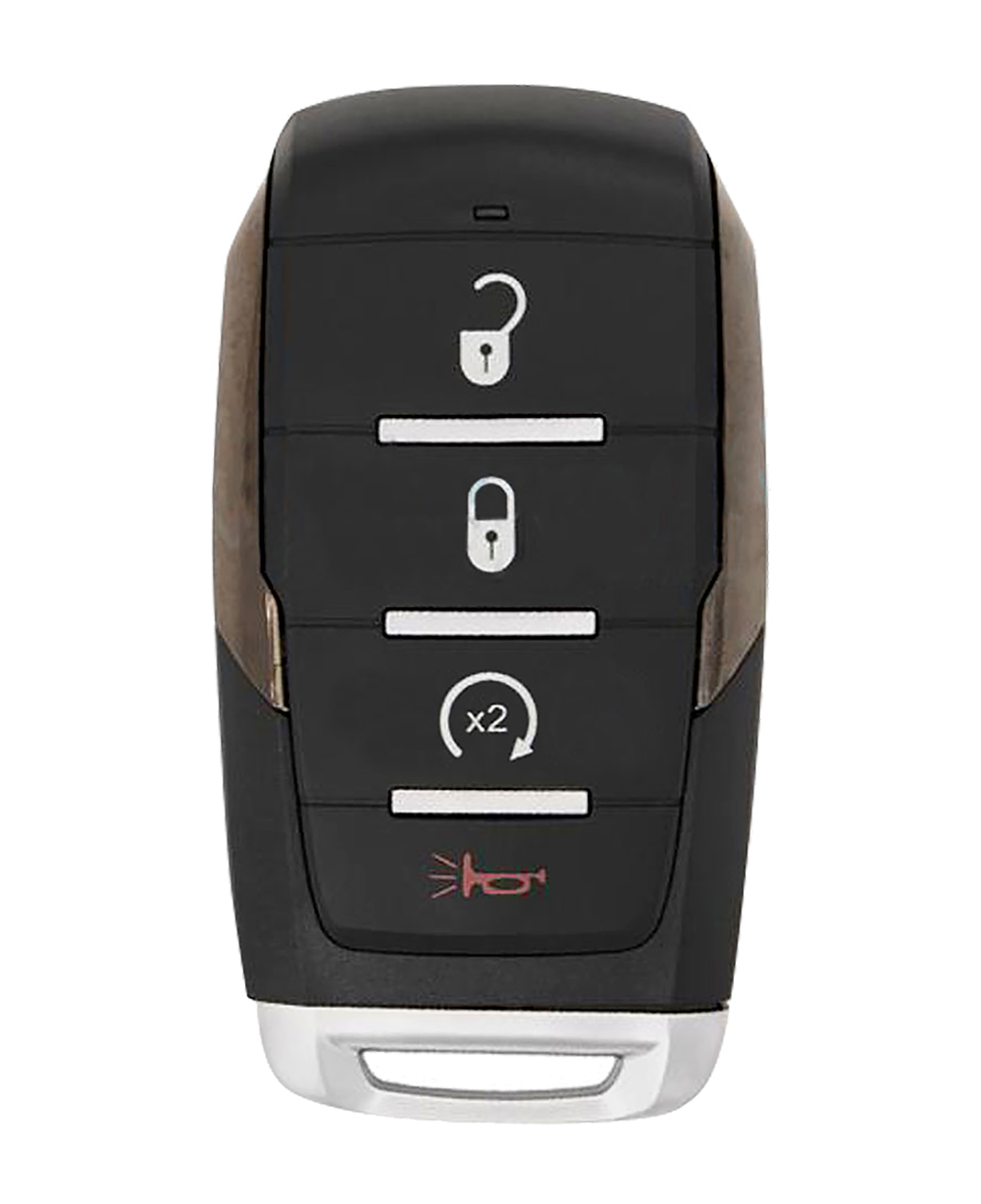 ILCO PRX-RAM-4B4 - Ram 4 Button Prox - FCC: OHT-4882056 - IAX00015850 / 036448259236 - Aftermarket for 68291689 & 68442907