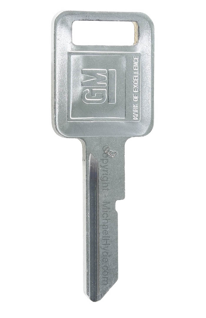 320404 Strattec GM (B44-E) - 10pack Key, Buick, Cadillac, Chevy, Olds, Pontiac