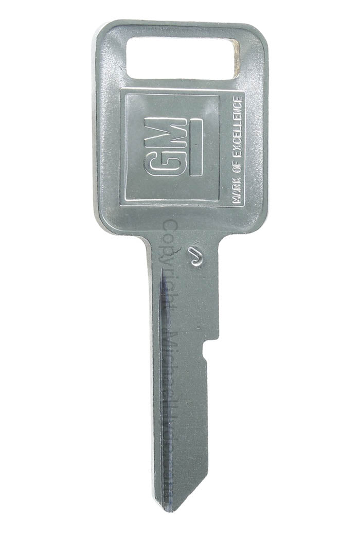 320470 Strattec GM (B46-J) - 10pack Key, Buick, Cadillac, Chevy, Olds, Pontiac