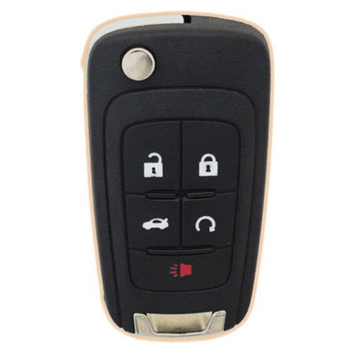 5913397 GM 5-Btn Flip Out Remote Key - Strattec - HU100