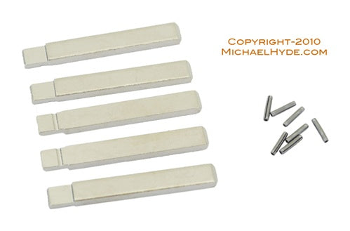 5915037 GM Flip Key Blades - Strattec - 5pk with Roll Pins