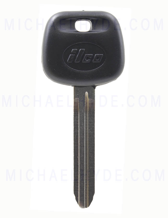 Ilco Toyota H Chip Key 2014+ TOY44H-PT (similar to 89785-0D170) Transponder Key AX00009880