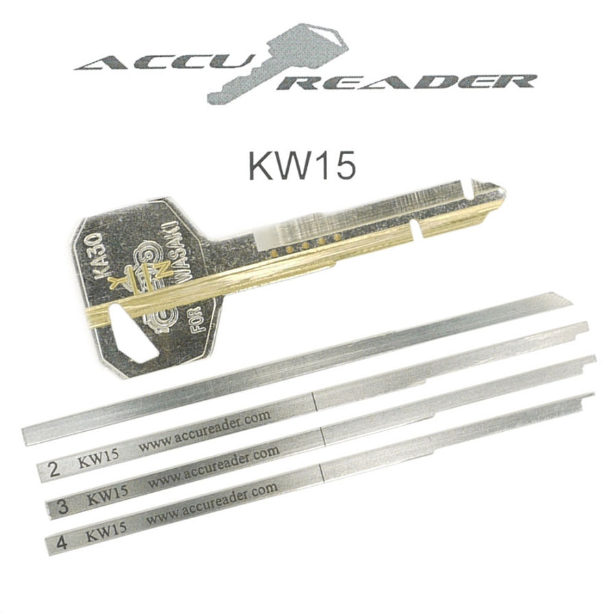 AccuReader for the Kawasaki KW15 keyway locks - LockTech