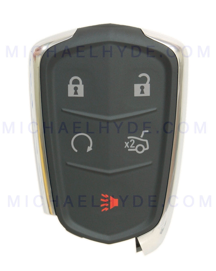 Cadillac Proximity Remote Fob - 5 Button - Dlr: 13598538 - FCC: HYQ2EB - 433 MHz - (Old# 13598540)