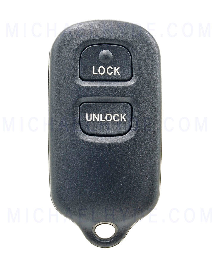 Toyota 3 Button Remote Fob - FCC: HYQ12BAN - Avalon & Sequoia