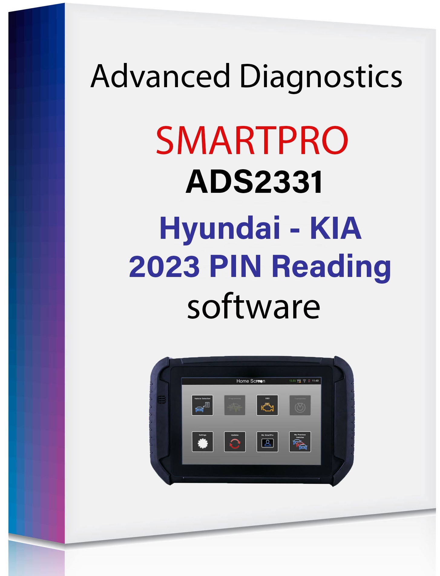 SmartPro Software - Hyundai / Kia 2023 - ADS2331 Smart Pro - D756916AD - ILCO - Advanced Diagnostics