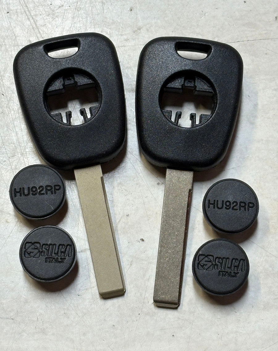 Silca HU92RP Shell Key - 2 Pack - Closeout