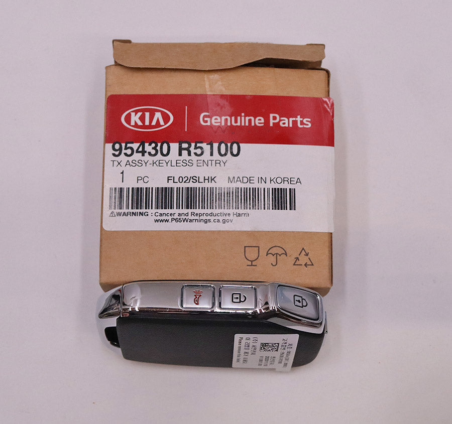 KIA - Remote Flip Fob - 3 Button - OEM - 95430-R5100 - Sorento - Closeouts