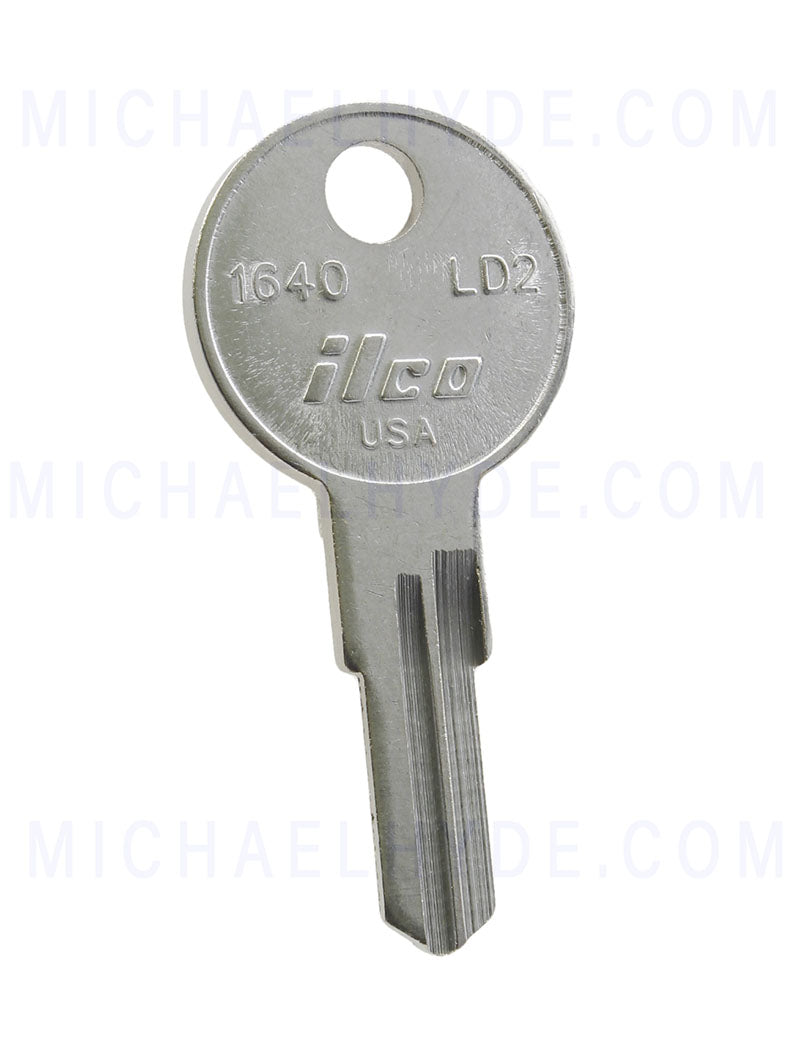 1640 - LD2 - Larson Doors Key - Compartment or Office - 10pack
