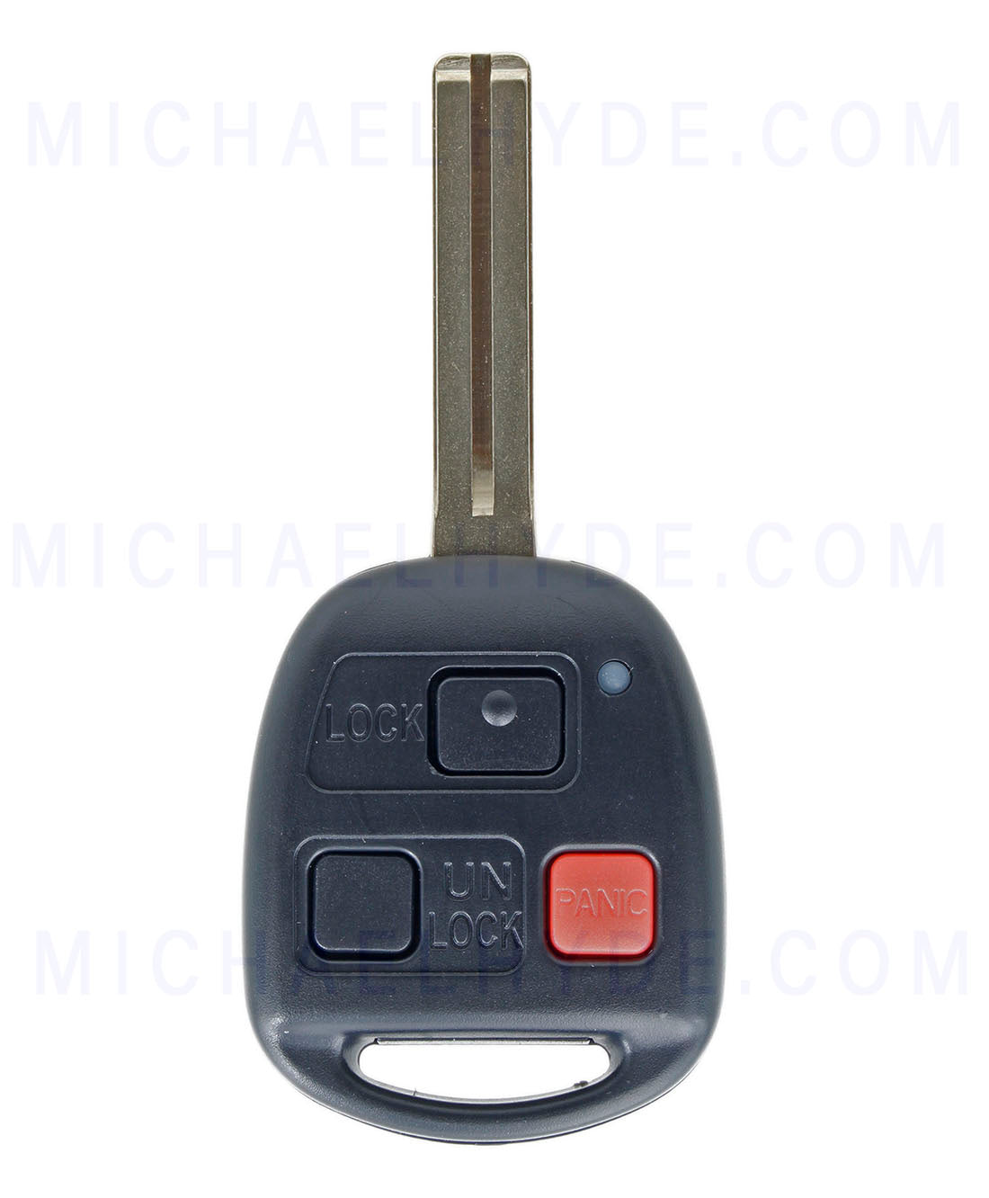 ILCO RHK-LEXUS-3B3 - Lexus 3 Button Remote Head Key - 4D68 Chip - TOY48 4 Track - FCC: HYQ1512V - AX00012140 - OE# 89070-60801
