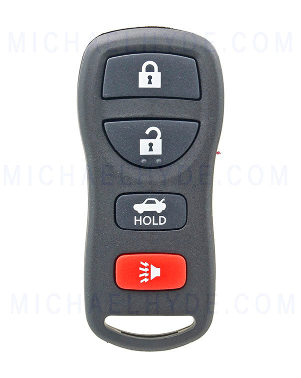 ILCO RKE-NIS-4B1 - 4 Button Fob Remote - FCC: KBRASTU15 - for Infiniti & Nissan - AX00010400