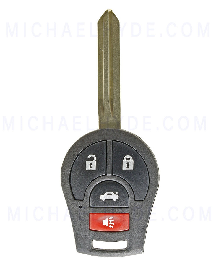 ILCO RHK-NIS-4B2 - 4 Button Remote Head Key - FCC: CWTWB1U816, KBRASTU15 - for Nissan - OE# H0561-3AA0B - AX00011280