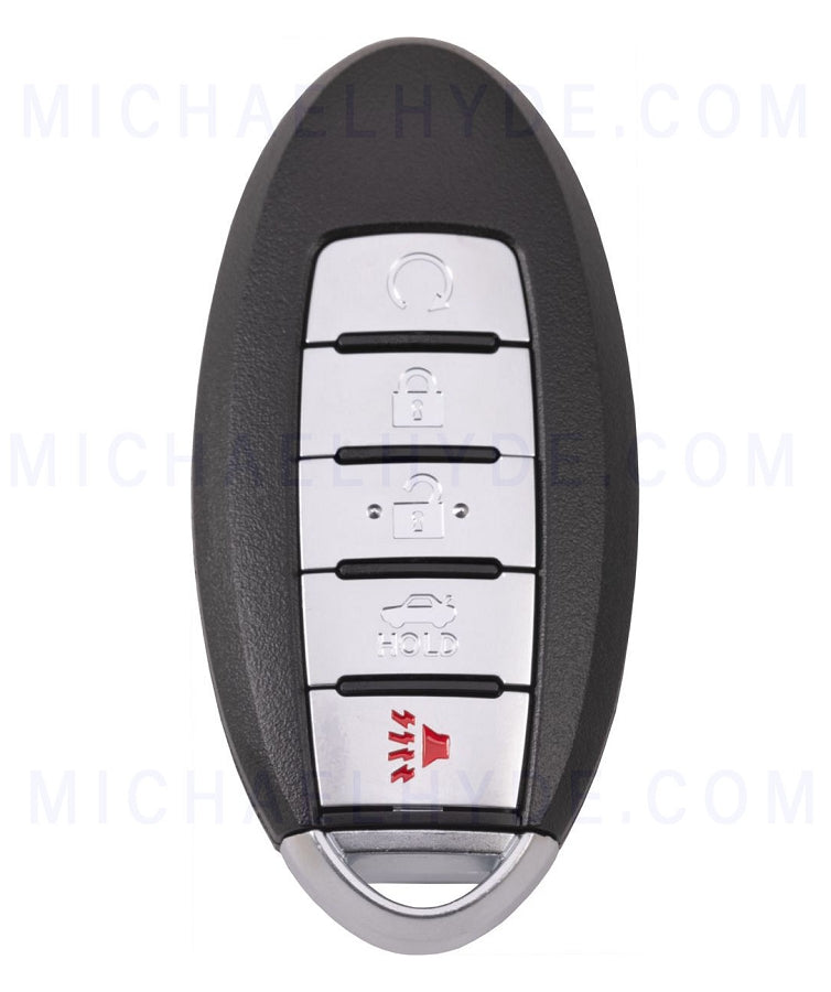 ILCO PRX-NIS-5B3 - 5 Button Proximity Remote with Emerg Key - FCC: KR5S180144014 - for Nissan - OE# 285E3-4RA0B - AX00011470
