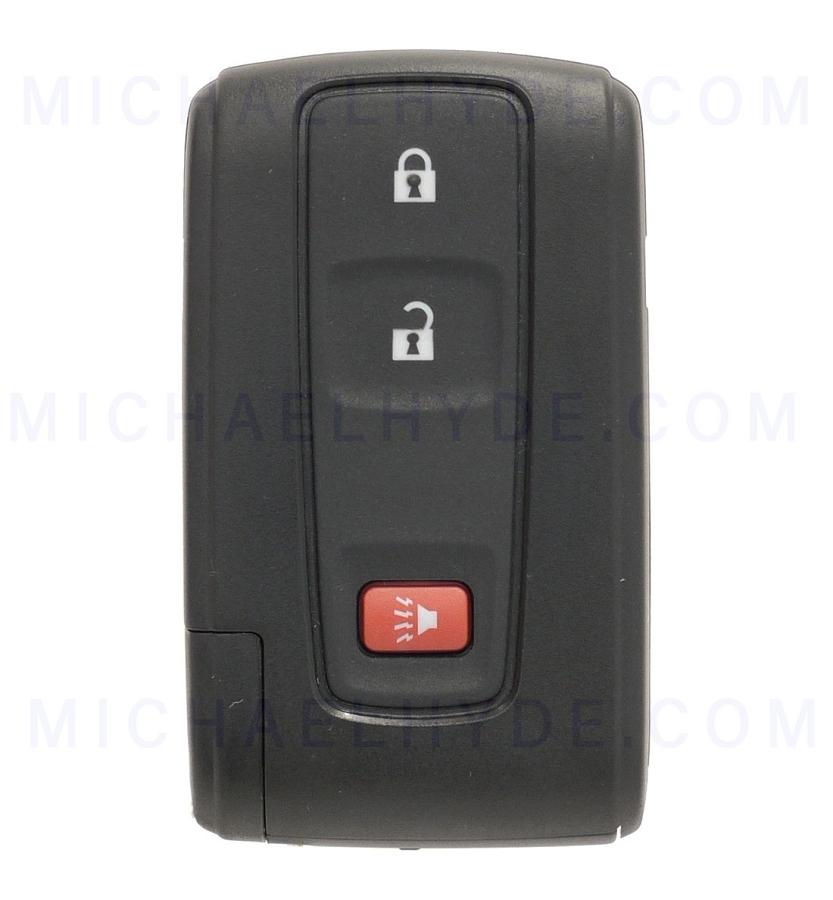 ILCO PRX-TOY-3B8 - Toyota Prius (04-09) 3 Button Prox - FCC: MOZB31EG - WITH Smart Access - E-Key Included - Aftermarket for Toyota - OE# 89994-47061, 89994-47060, 89994-47091 - AX00014440 - 036448256006