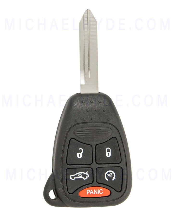 ILCO RHK-CHRY-5B2 - 5 Button Remote Head Key with Transponder - FCC: OHT692713AA, OHT692427AA, KOBDT04A - AX00010880