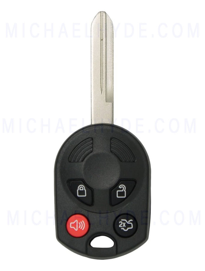ILCO RHK-FORD-4B4 - 4 Button with Trunk Release (H75) Ford Remote Head Key - Older Style - FCC: CWTWB1U793, OUC6000022 - OE# 164-R7040 - AX00010830