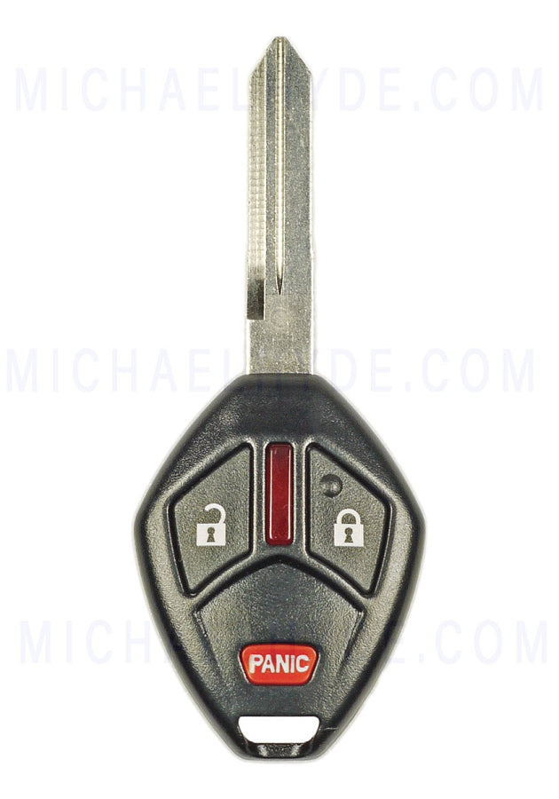 ILCO RHK-MITS-3B2 - 3 Button Remote Head Key (X263-MIT6) FCC: OUCG8D-620M-A - for Mitsubishi - OE# MN141383 - AX00012170