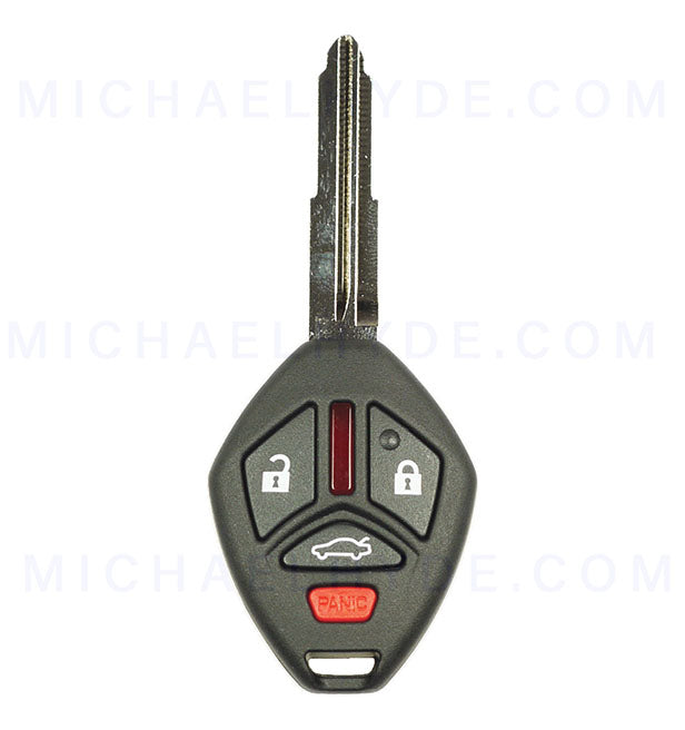ILCO RHK-MITS-4B2 - 4 Button Remote Head Key (X224-MIT3) FCC: OUCG8D-620M-A - for Mitsubishi - OE# MN141545 - AX00011990