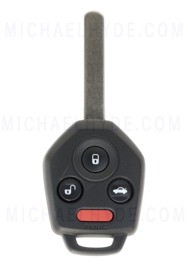 ILCO RHK-SUB-4B6 - Subaru 4 Button Remote Head Key - 4D60 chip - FCC: CWTWBU766 - AX00012760 - Aftermarket for OE# 57497AJ00A