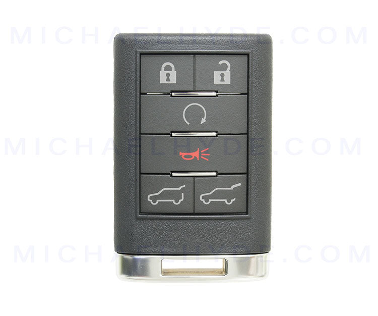 ILCO RKE-CAD-6B1 - 6 Button Fob Remote - FCC: OUC6000223 - Cadillac - OE# 22756465, 22756466 - AX00011690 (Not Prox)