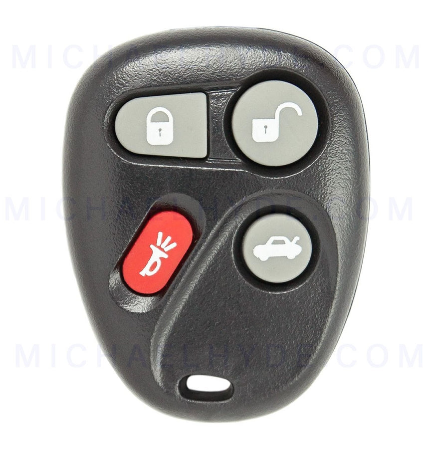 ILCO RKE-GM-4B4 - 4 Button Fob Remote - FCC: L2C0005T - Buick, Cadillac, Chevy, Oldsmobile, Pontiac, Saturn - OE# 16263074-99 - AX00011700