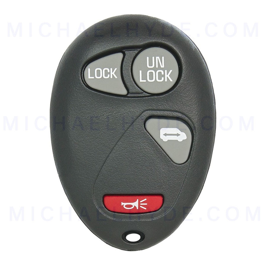 ILCO RKE-GM-4B9 - 4 Button Fob Remote - FCC: L2C0007T - Chevy, Oldsmobile, Pontiac - OE# 10335586, 10335582, 10335588, 9364556, 93644575 - AX00011790