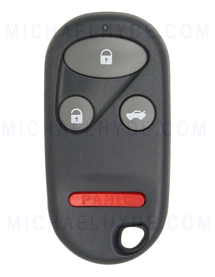ILCO RKE-HON-4B1 - 4 Button Fob Remote - FCC: K0BUTAH2T, KOBUTAH2T - Honda Acura - 72147-S84-A03, 72147-S0K-A02 - AX00011740