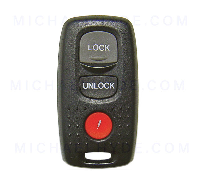 ILCO RKE-MAZ-3B2 - Mazda 3 Button Fob Remote - FCC: KPU41846 - AX00012260 - OE# 4238A-41846, BN8P-67-5RY, GM9A-67-5RY