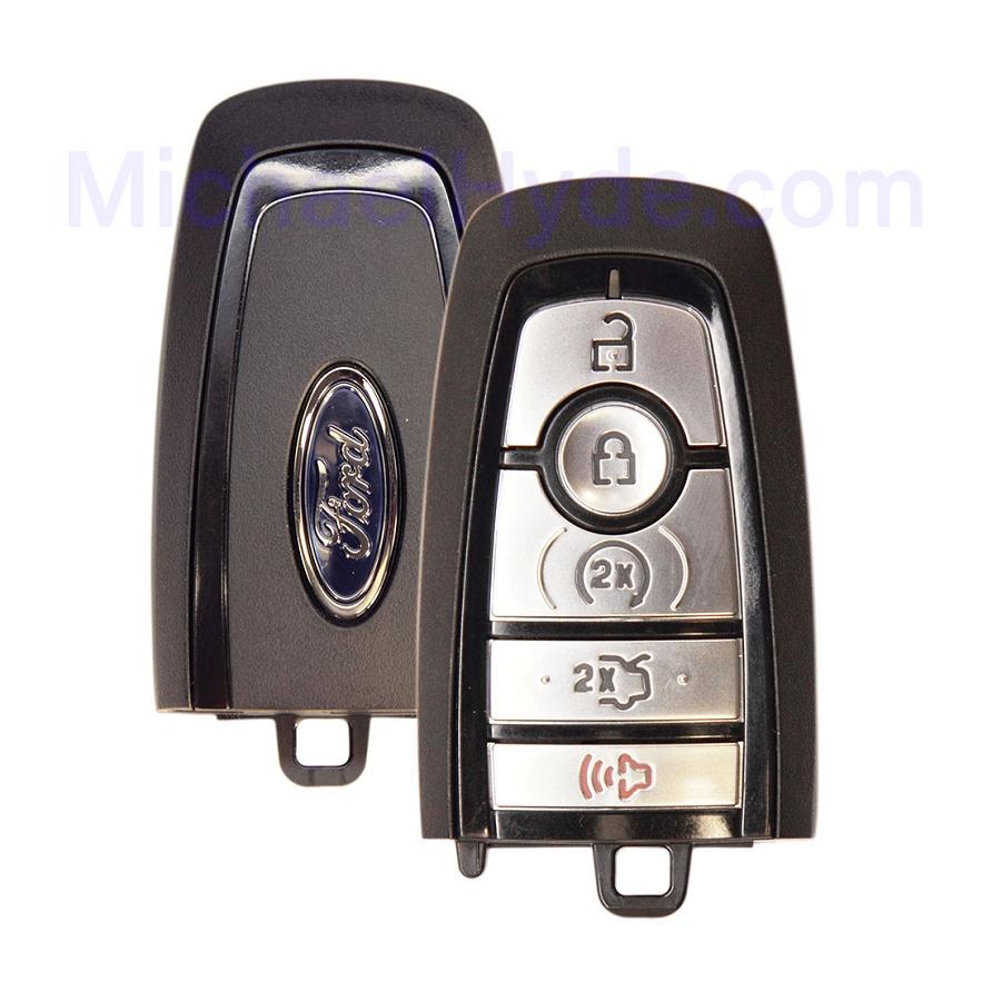 2018 Ford Mustang "Pony" Logo - Strattec 5929510 - 4 Button (315 MHz) GEN 5 PROX - M3N-A2C93142300